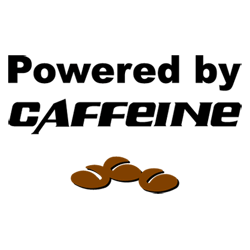 powered by caffeine 21 funny sign gallery jpg vector funny