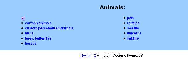 ANIMAL T-SHIRT DESIGNS