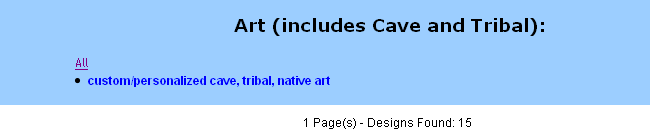 ART (includes Cave and Tribal)