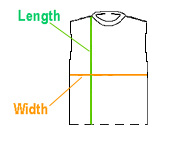 Gildan Ultra Cotton Tank Top Size Chart