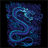 Blue Dragon T-shirt Design
