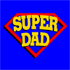 Super Dad T-shirt Design